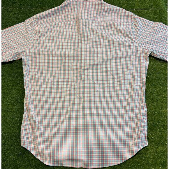 Peter Millar shirt mens large pink purple summer comfort long sleeve nylon 37 - Picture 9 of 13